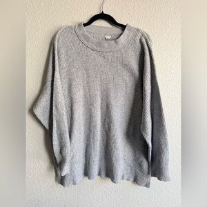 Aerie medium Cozy Gray Knit Sweater